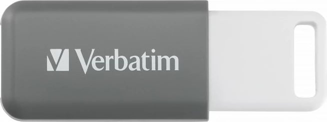 USB stick Verbatim DataBar 128GB, USB 2.0, gri