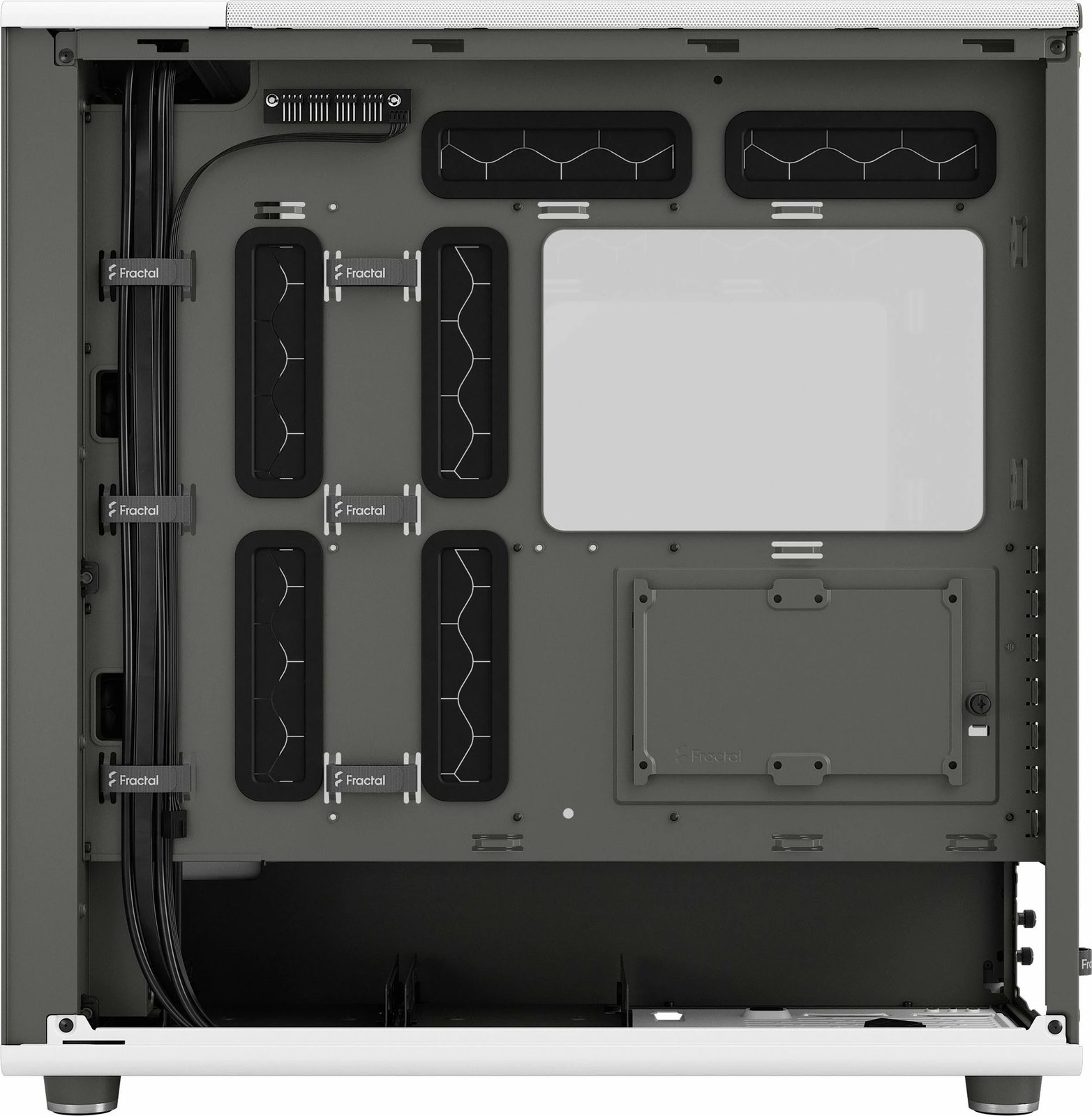 Kasë Fractal Design FD-C-NOR1X-04, Midi Tower, PC, White, ATX, EATX, micro ATX, Micro-ITX Kasë Fractal Design FD-C-NOR1X-04, Midi Tower, PC, White, ATX, EATX, micro ATX, Micro-ITX