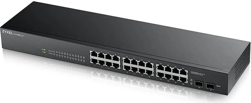 Switch Zyxel GS-1900-24 v2, 1U, i zi