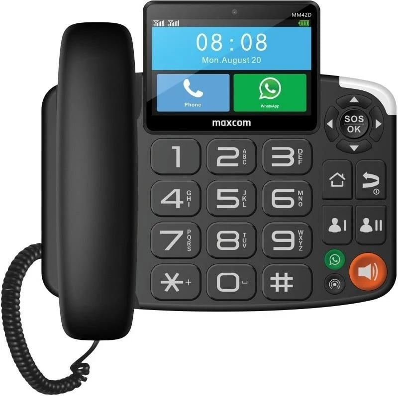 Telefon MaxCom MM 42D SE 4G, për të moshuar