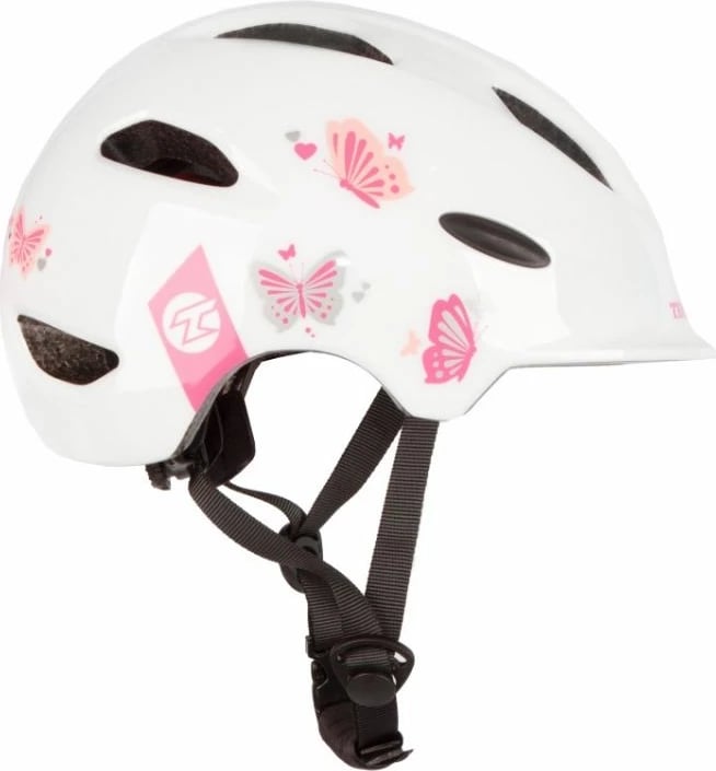 Helmetë për fëmijë Tempish, e bardhë