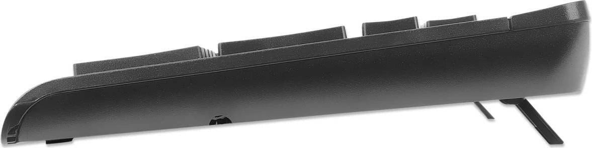 Set tastierë dhe maus MANHATTAN MWK7350, wireless, e zezë