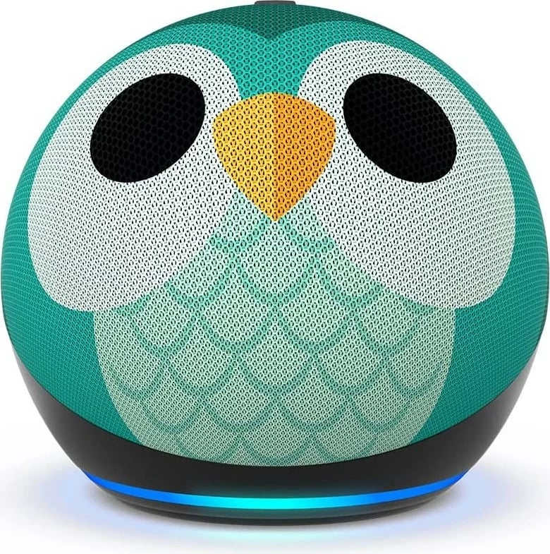 Smart speaker Amazon Echo Dot Kids 5.Gen, Amazon Alexa, Multicolour