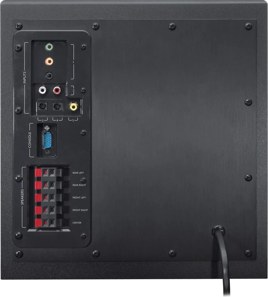 Logitech Surround Sound Speakers Z906 500 W Black 5.1 channels Logitech Surround Sound Speakers Z906 500 W Black 5.1 channels