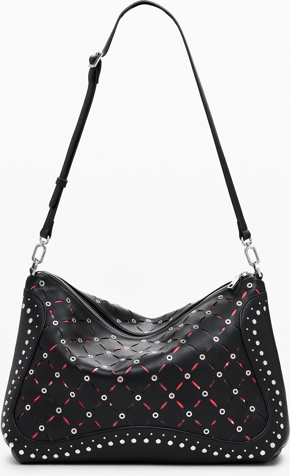Çantë Desigual Yankee Leiria Mini Bag femra, e zezë