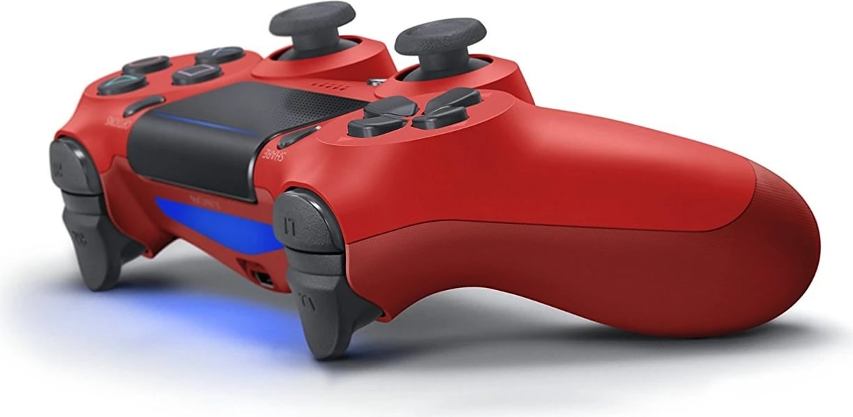 Gamepad Sony DualShock 4, për PlayStation 4, me Bluetooth, ngjyrë e kuqe