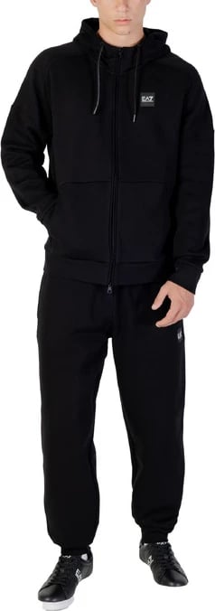 Trenerka Ea7 për meshkuj, e zezë