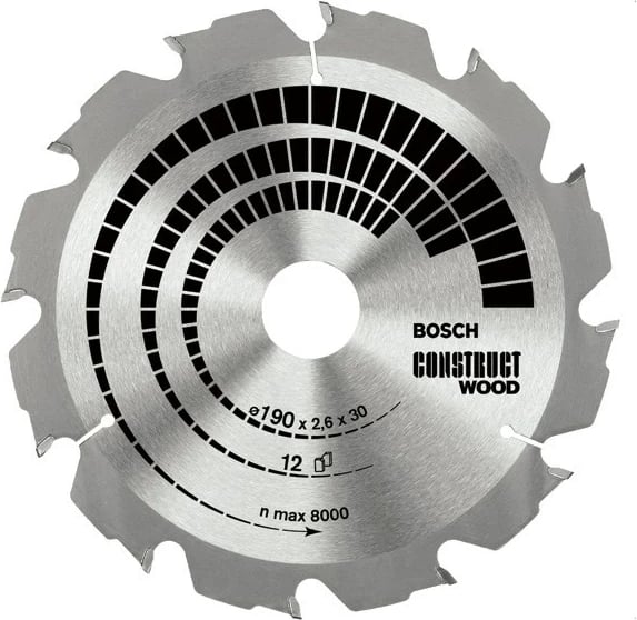 Disk rrethor për sharrë Bosch 2 608 640 693, 40 cm, për dru, 1 copë