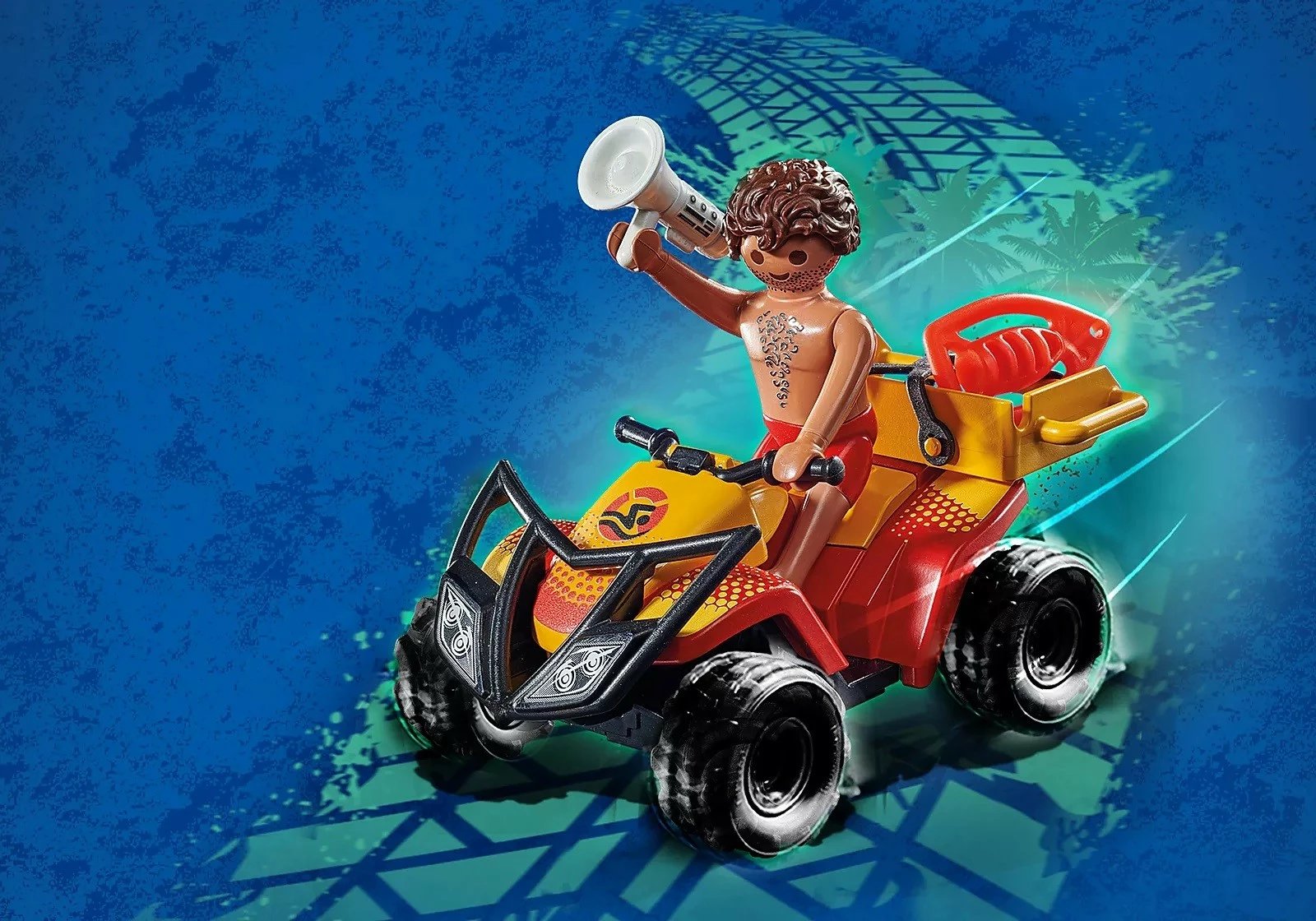 Set lodrash Playmobil City Action 71040, quad shpëtimi, 18 pjesë