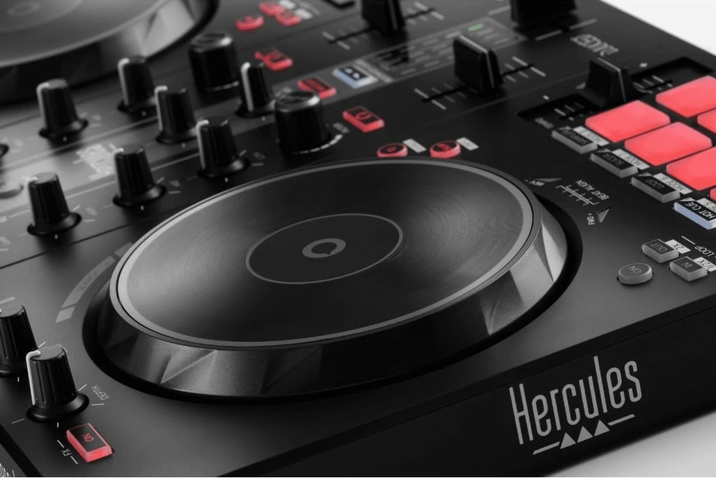 DJ Controller Hercules INPULSE 300 MK2, USB, 3.5 mm, i zi/kuq