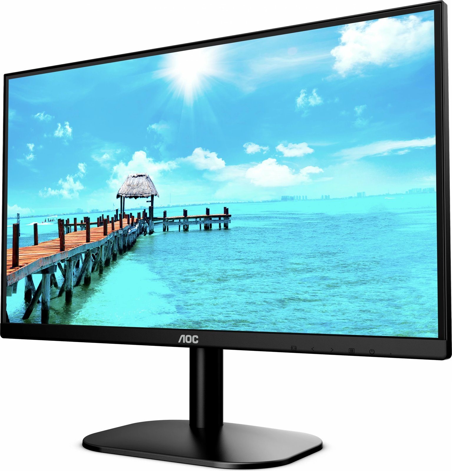 Monitor AOC 24B2XH/EU, 23.8", Full HD, LED, i zi