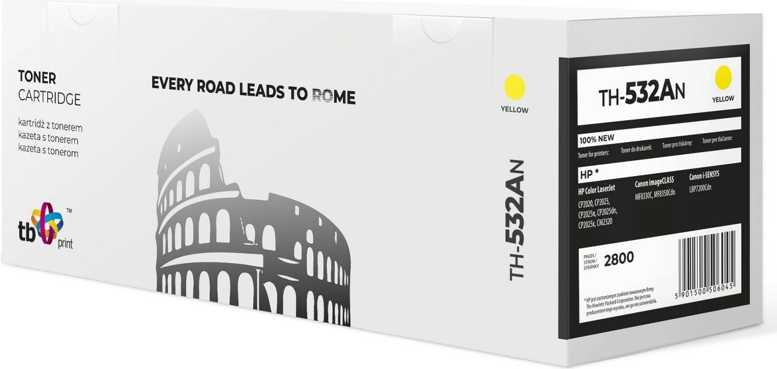 Toner TB Print TH-532AN për HP/Canon, Yellow