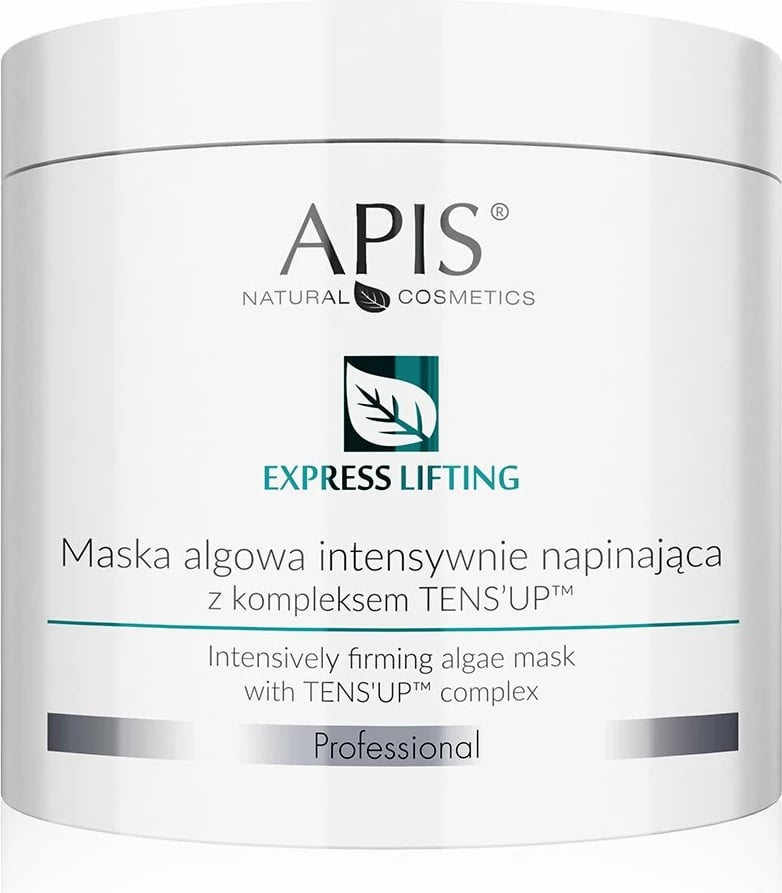 Maskë fytyre për femra APIS Express Lifting Algae Mask me TENS’UP Complex, 200g