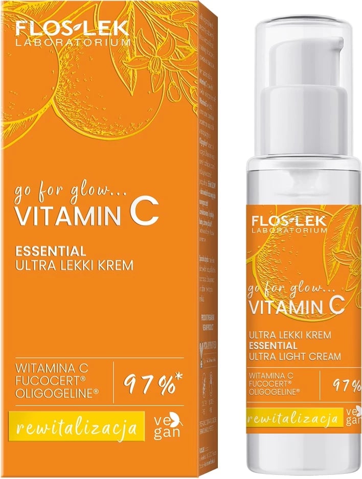 Krem fytyre Floslek Vitamin C Essential për femra 30ml