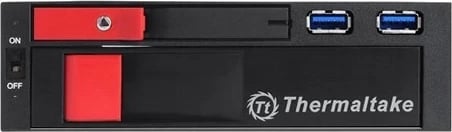 Paneli i bay për disk Thermaltake ST0026Z, 2.5/3.5", Bezel i zi dhe i kuq Paneli i bay për disk Thermaltake ST0026Z, 2.5/3.5", Bezel i zi dhe i kuq