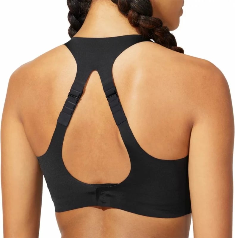 Fanellë sportive për femra Asics Metarun, e zezë