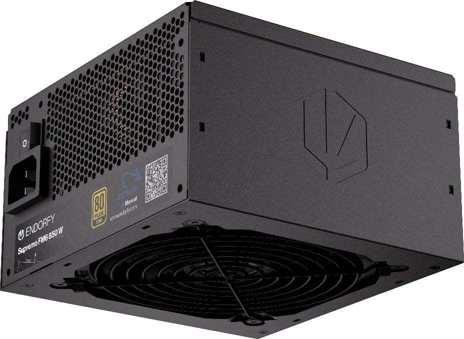 Kasë fuqie Endorfy Supremo FM6 850W, E Zezë