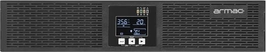 UPS Armac R/1000I/PF1, 1000VA, rack, 4x IEC C13, USB-B, LCD, zezë/gri