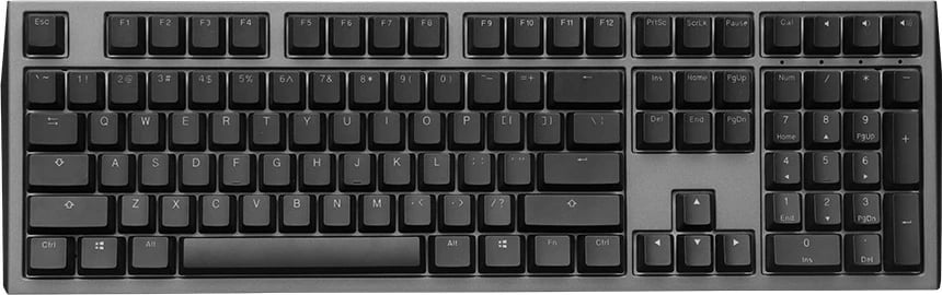 Tastierë mekanike Ducky Shine 7, Full-size, Cherry MX Red, RGB, gri