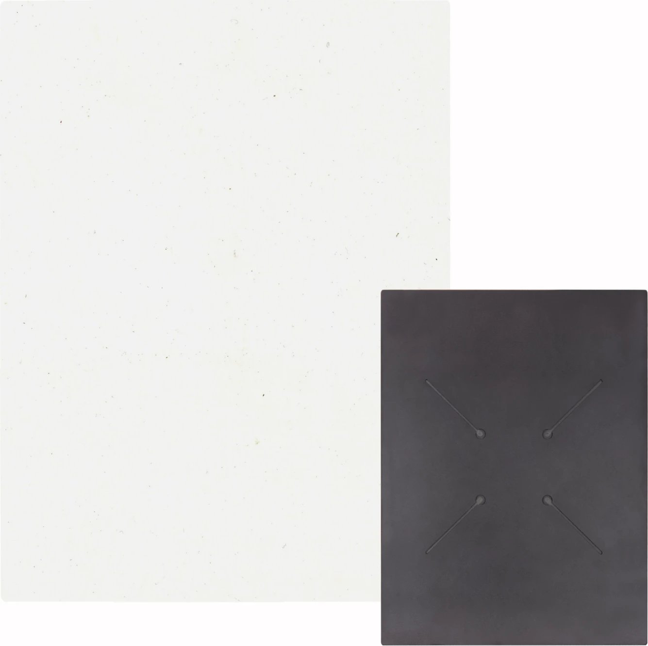 Sipërfaqe tavoline drejtkëndëshe, ngjyrë e bardhë, HPL FH6350.22, 60x80cm