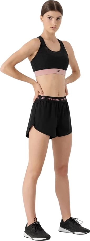 Reçipet sportiv për femra 4F, e zezë