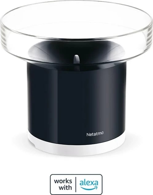 Matës shiu i mençur Netatmo, i zi
