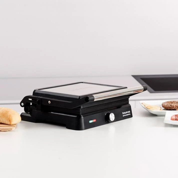Grill elektrik Taurus Bistro Essential 2600W, argjend