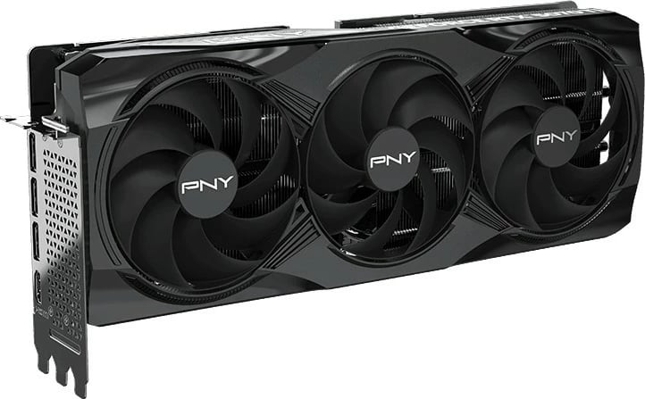 Kartelë grafike PNY RTX 5070 Ti VERTO OC 16GB GDDR7 3 fan e zezë
