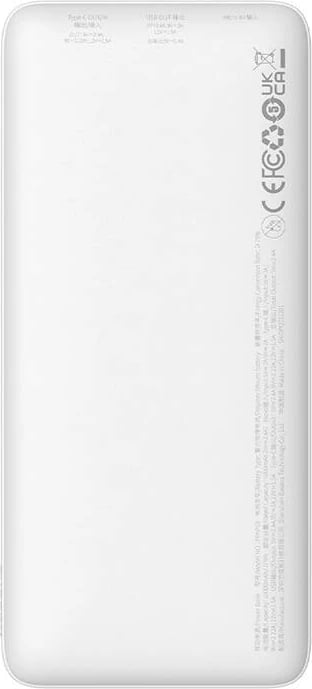 Powerbank Baseus Airpow 10000mAh, 20W, i bardhë
