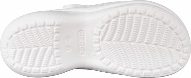 Papuqe për femra Crocs, të bardha