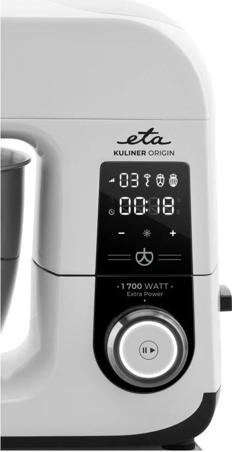 Mikser kuzhine ETA Gratus Kuliner II Origin, 6.7L, 1700W, bardhë