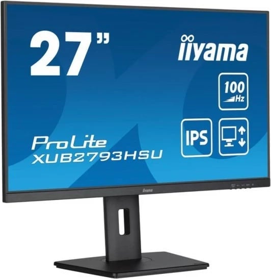 Monitor iiyama ProLite XUB2793HSU-B7, 27 inch, Full HD, IPS, i zi