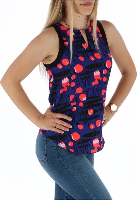 Top për femra Armani Exchange, blu