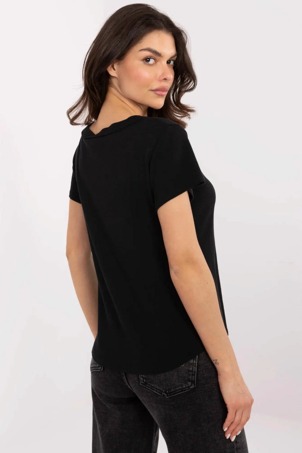 Bluzë Italy Moda 210045, e zezë