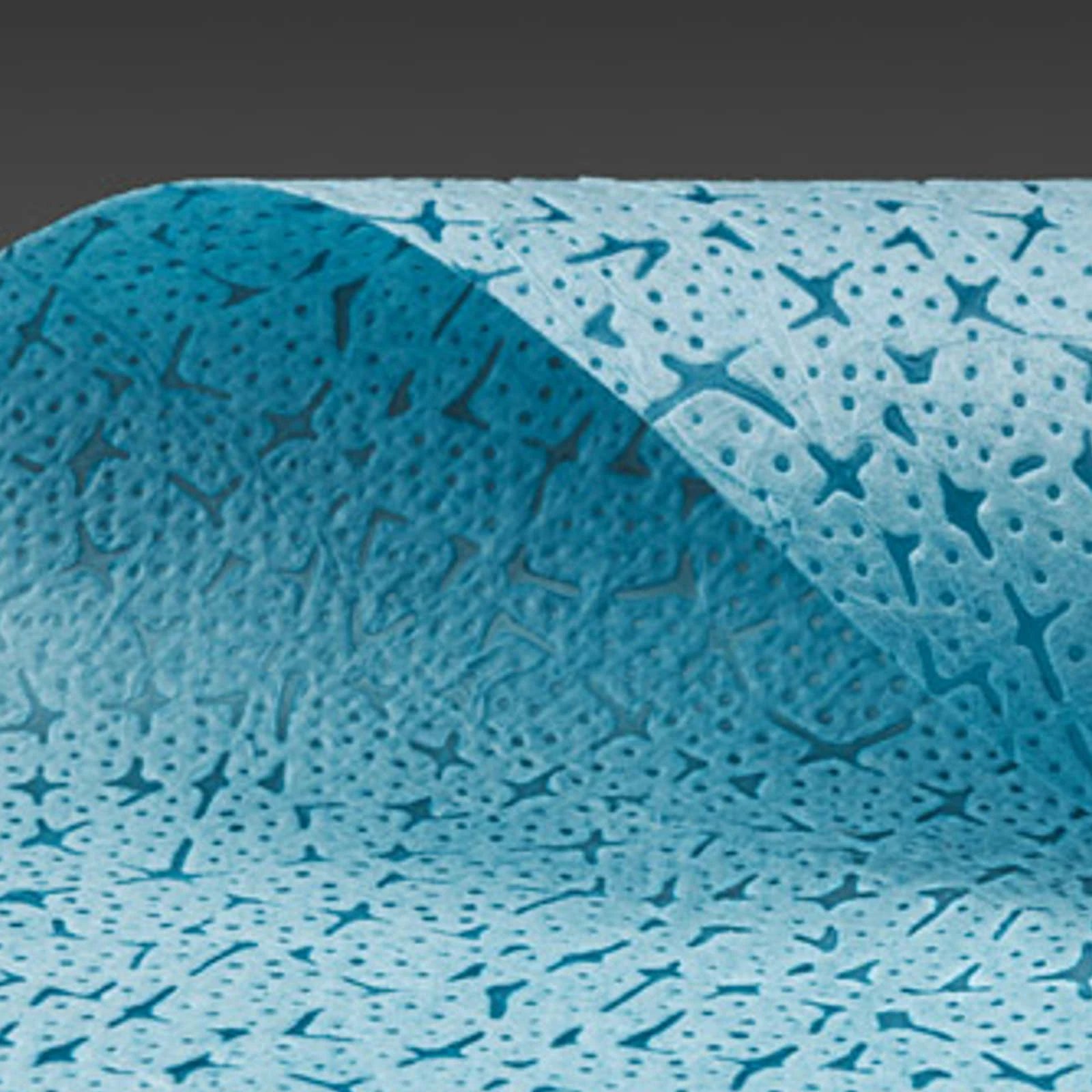 Pecetë pastruese Profi Sauber GLASS 250, 250 fletë, 20x25 cm, Blu