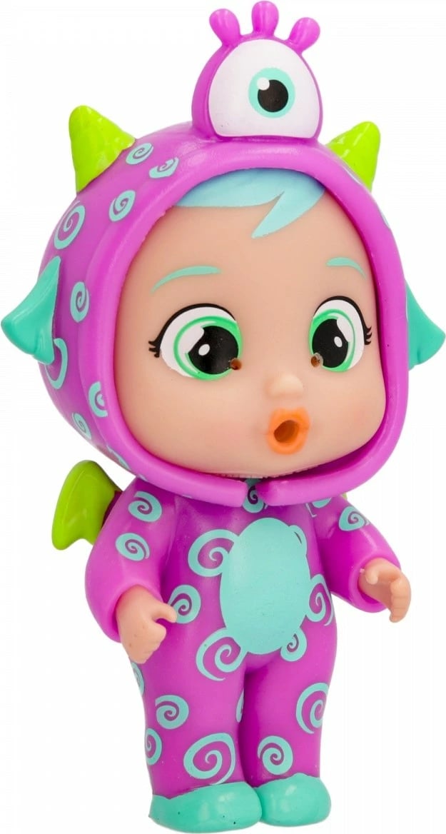 Kukull Cry Babies Stars Jumpy Monsters Fuzz, Tm Toys, IMC913653, plastikë, me aksesorë
