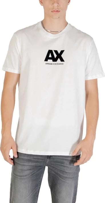 Maicë Armani Exchange për meshkuj, e bardhë