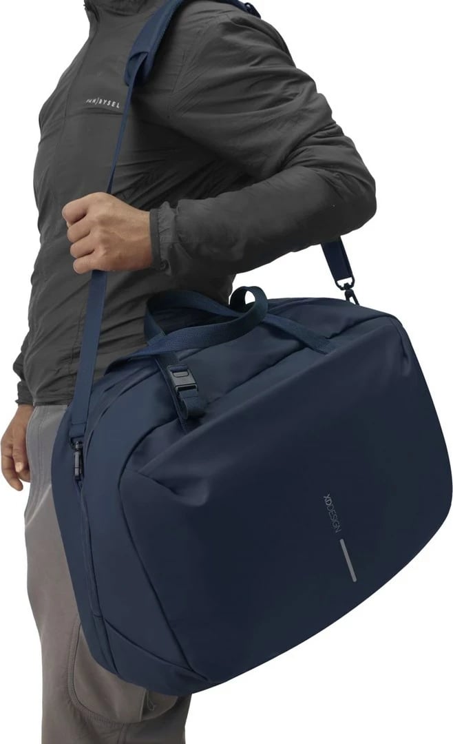 Çantë duffle XD DESIGN Urban Bag P706.2925, rezistente ndaj ujit, për laptop 16", kaltër e errët