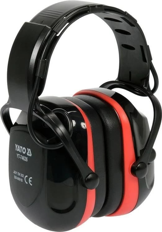 Kufje elektronike YATO YT-74626 me Bluetooth, të zeza