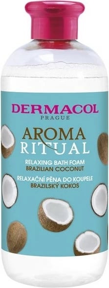 Shkumë për banjë për femra Dermacol Aroma Ritual Relaxing Bath Foam Brazilian Coconut, 500ml