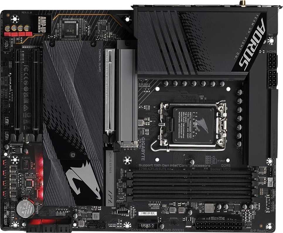 Pllakë amë Gigabyte Z790 AORUS ELITE AX, LGA 1700 ATX, Intel Z790