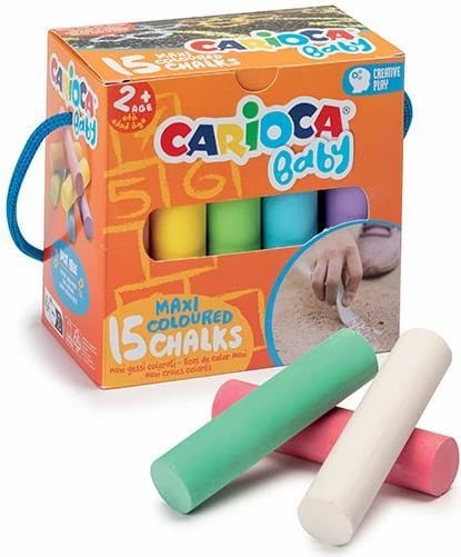 Set maxi me 15 ngjyra Carioca Baby