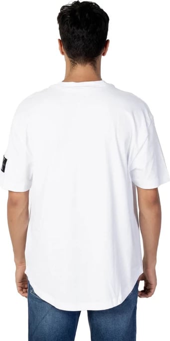 Maicë për meshkuj Calvin Klein Jeans, e bardhë