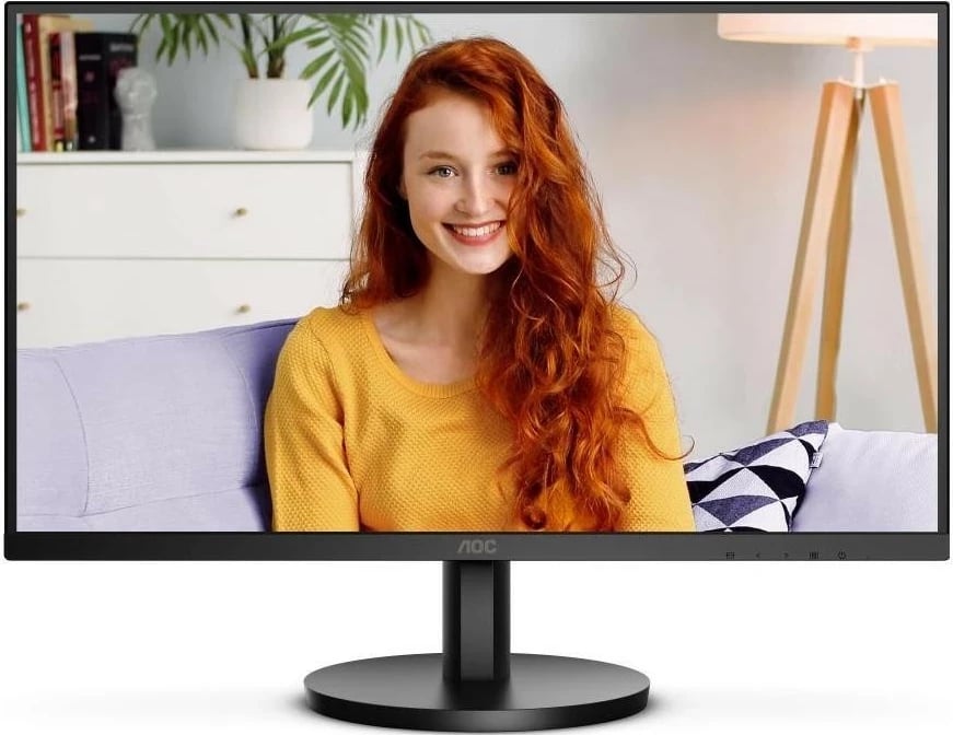 Monitor AOC U27B3M, 27'', VA, 4K, HDR, ngjyrë e zezë