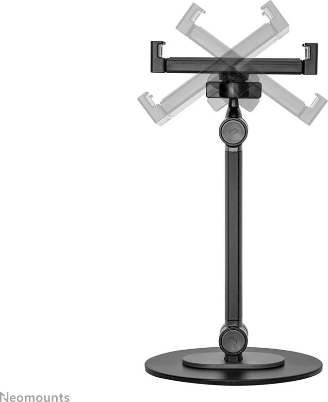 Mbajtës tavoline tabletë/celular Neomounts DS15-540BL1, universal, rrotullim 360°, i zi