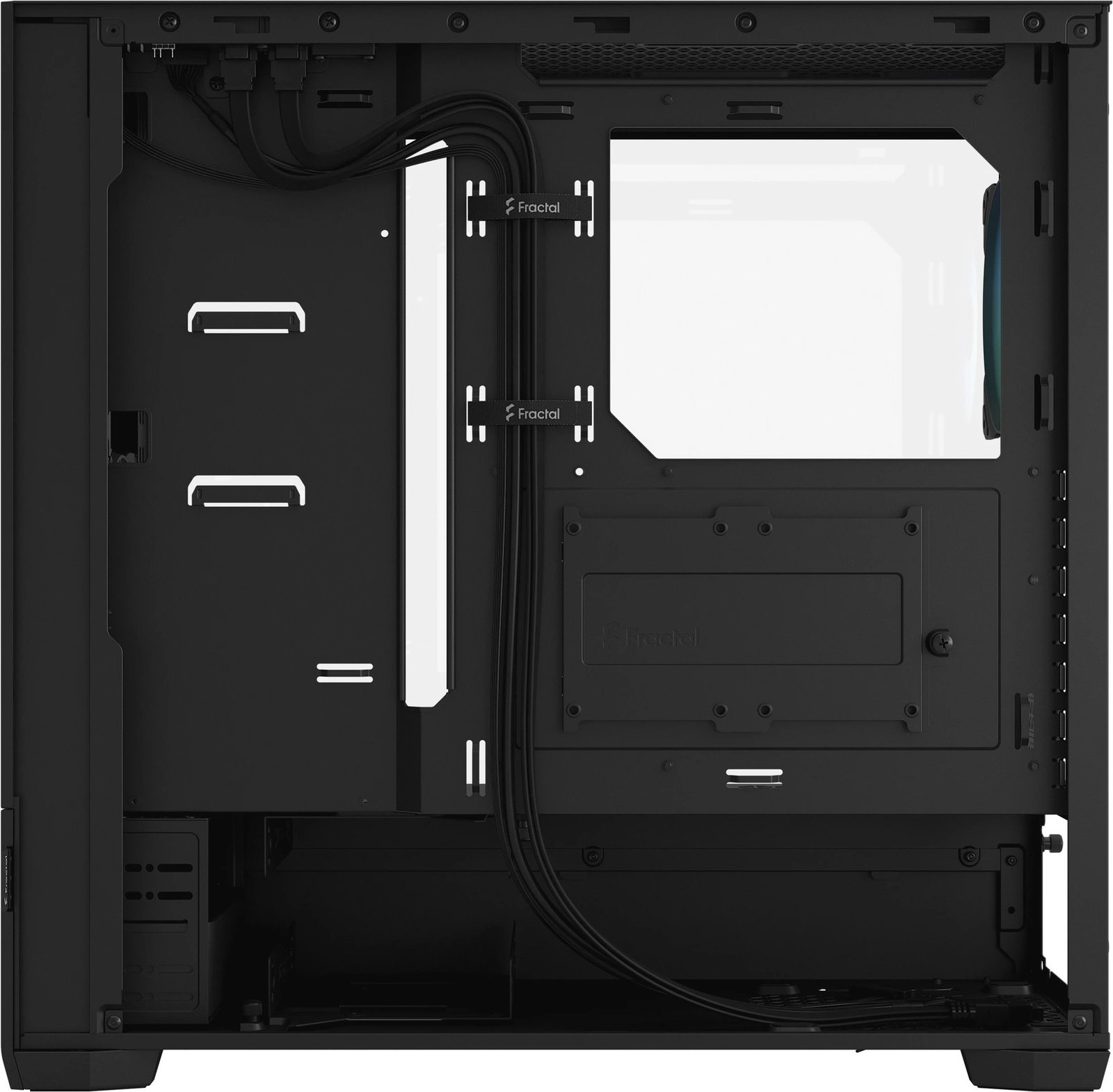 Kasë Fractal Design Pop Air, Tower, PC, ATX, micro ATX, Mini-ITX, E zezë