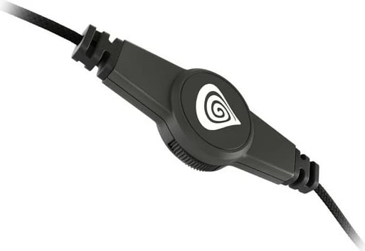 Kufje gaming Genesis Argon 200, me mikrofon, 2x3.5mm, 2m kabllo, zi/blu
