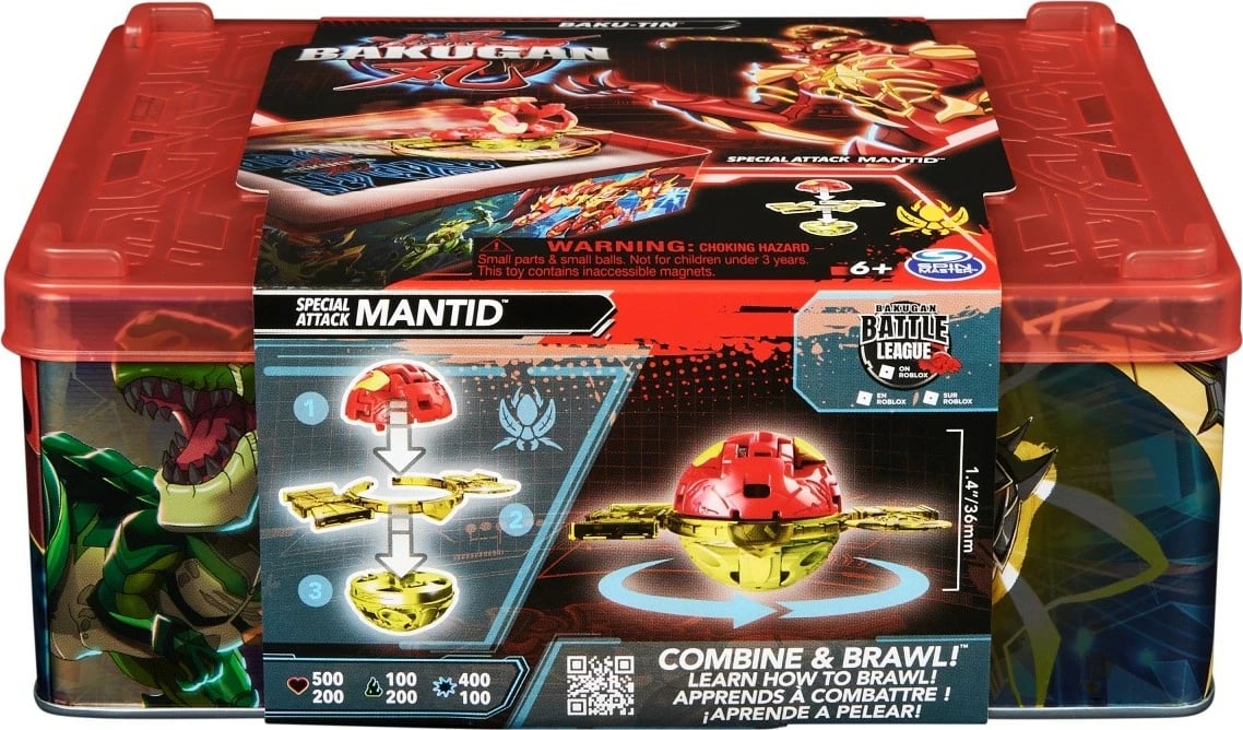 Set koleksionues Bakugan Spin Master 6067046 me kapsulë dhe figura, plastikë Set koleksionues Bakugan Spin Master 6067046 me kapsulë dhe figura, plastikë