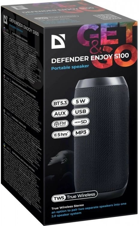 Altoparlant Bluetooth Defender Enjoy S100, i zi