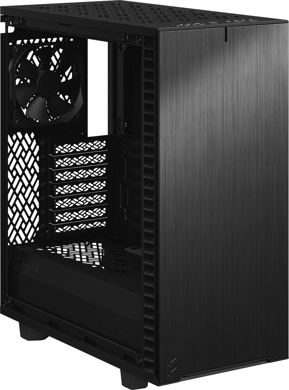 Kasë Fractal Design Define 7 Compact, Midi Tower, ATX, micro ATX, Micro-ITX, e zezë Kasë Fractal Design Define 7 Compact, Midi Tower, ATX, micro ATX, Micro-ITX, e zezë